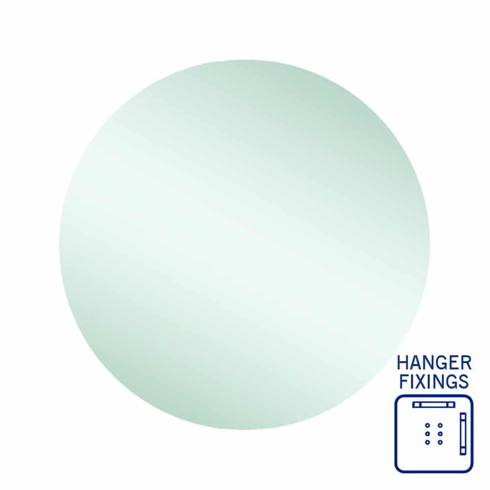 RR7070HN Round Polished Edge Mirror