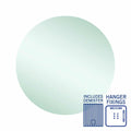 RR7070HND Round Polished Edge Mirror with Demister