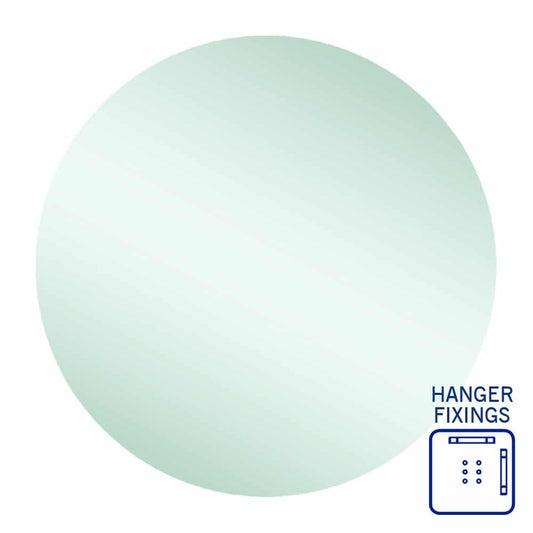 RR8080HN Round Polished Edge Mirror
