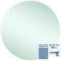 RR9090GTD Round Polished Edge Mirror with Demister