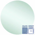 RR9090HND Round Polished Edge Mirror with Demister