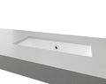 Timberline Ruby Undermount Basin White Gloss