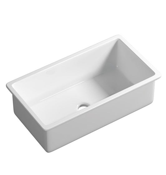 Procida Fireclay Inset/Undermount Sink 760mm LK-S-PFC760