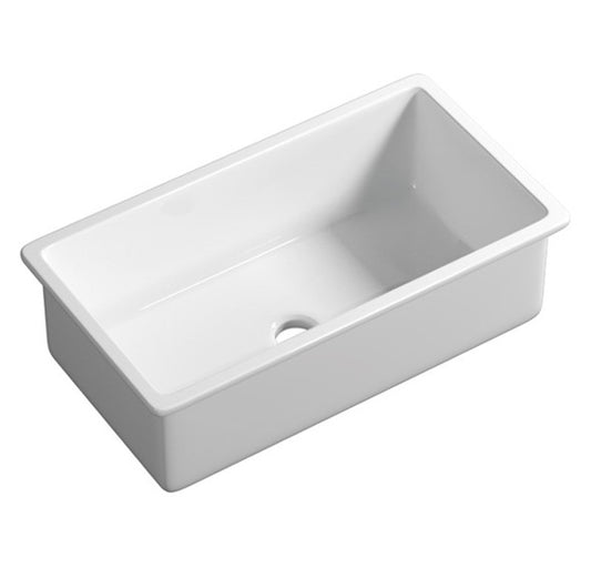 Procida Fireclay Inset/Undermount Sink 813mm LK-S-PFC813