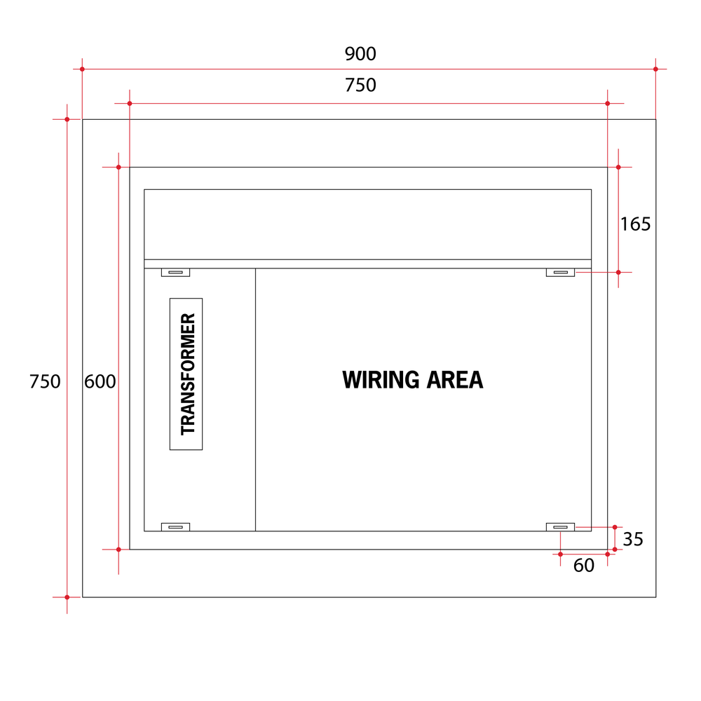 S759C Premium S Range Back-Lit Mirror