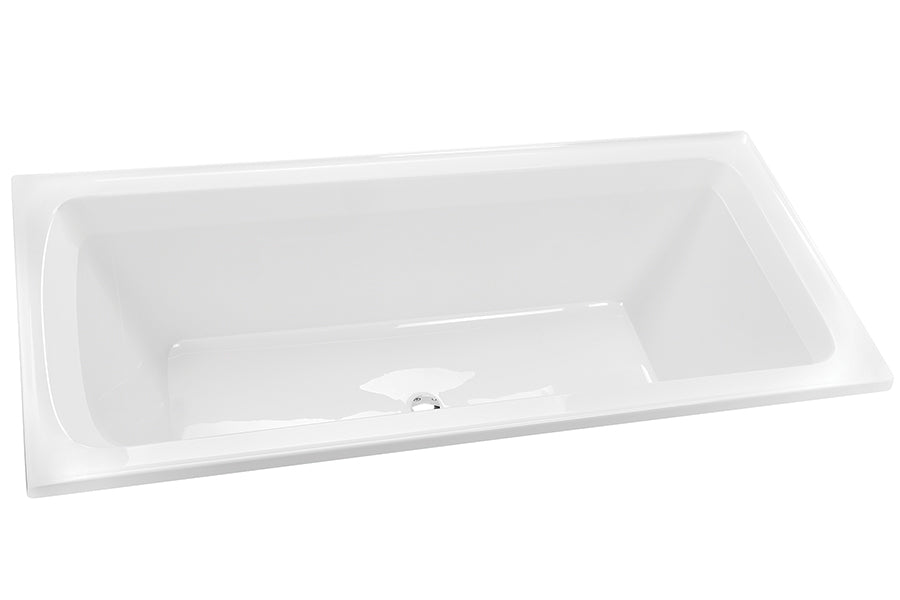 Decina San Diego 1790 Inset Bath — White Baths, Acrylic Baths, Built In Baths, Rectangular Baths