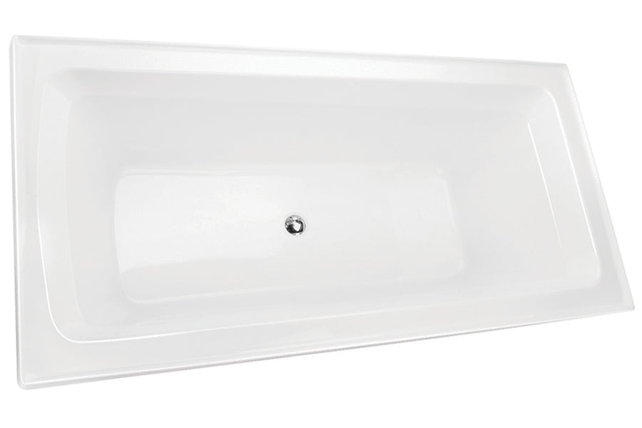 Decina San Diego 1790 Inset Bath — White Baths, Acrylic Baths, Built In Baths, Rectangular Baths