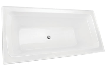Decina San Diego 1790 Inset Bath — White Baths, Acrylic Baths, Built In Baths, Rectangular Baths