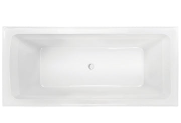 Decina San Diego 1790 Inset Bath — White Baths, Acrylic Baths, Built In Baths, Rectangular Baths