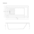 Viva Anti Slippery Island Bath VB1470