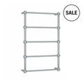SB34M Straight Round Heritage Ladder Polished Heated Towel Rail