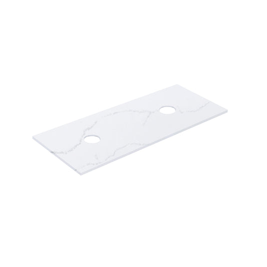 Calacatta Arctic White Solid Surface Stone Top