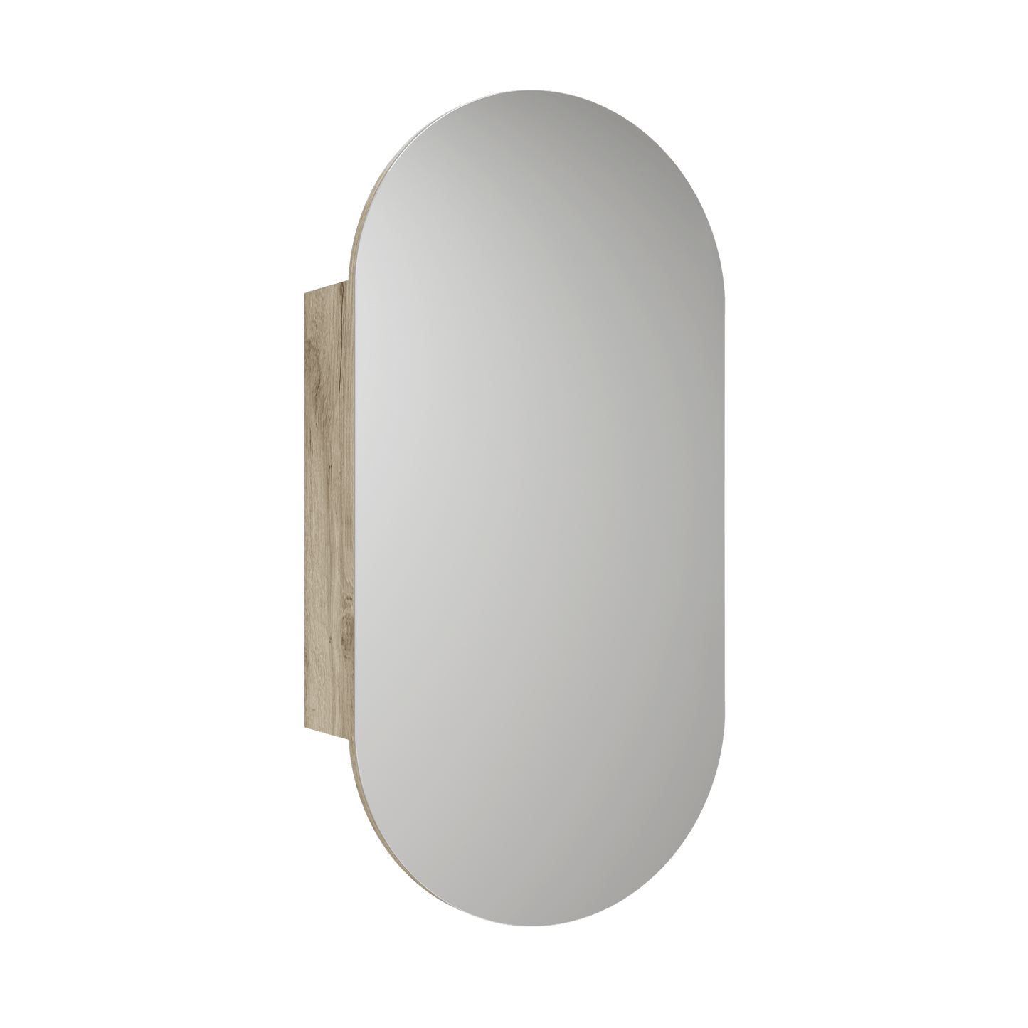 Beau Monde Shaving Cabinet - Matte White