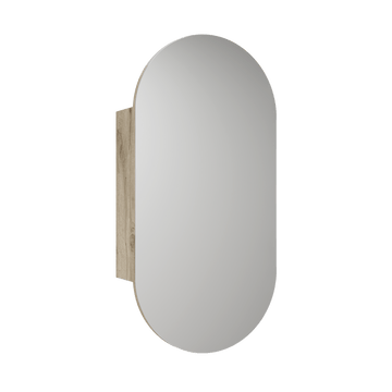 Beau Monde Shaving Cabinet - Matte White