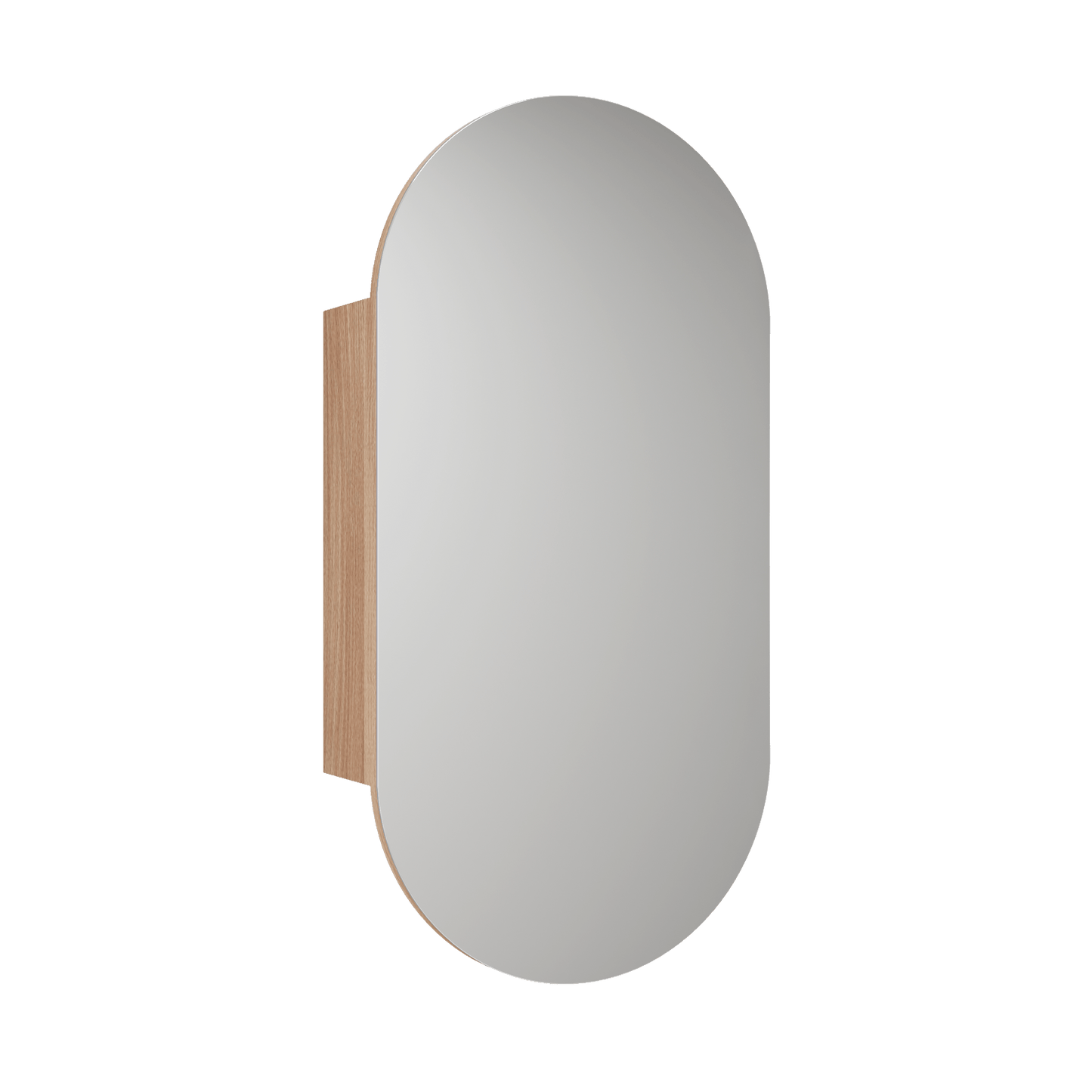 Beau Monde Shaving Cabinet - Matte White