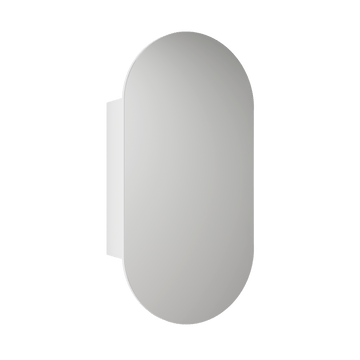 Beau Monde Shaving Cabinet - Matte White