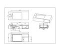 Crete Solid Surface Stone Wall Hung Basin LK-SCW1000-MW