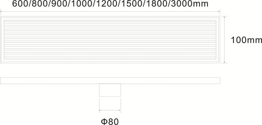 Electroplated Silver Grills Drain CENTRE Outlet SDXCO
