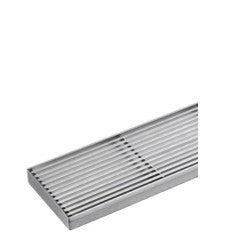 Electroplated Silver Grills Drain No Outlet SDXNO — Brushed Nickel, Floor Wastes & Drains, Spare Parts