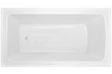 Decina Shenseki 1395/1515 Inset Bath — White Baths, Acrylic Baths, Built In Baths, Rectangular Baths