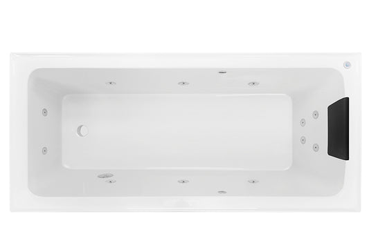 Shenseki 1395/1515 Contour 12-Jet Spa Bath