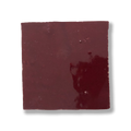Medina Shiraz Red Moroccan Zellige Square Tile