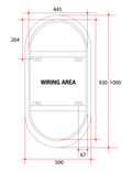 SO500C Premium SO Range Back-Lit Mirror
