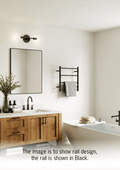 SR2512 12Volt Round Polished Ladder Heated Towel Rail