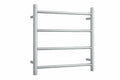 SRB2512 12Volt Brushed Round Ladder Heated Towel Rail