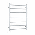 SRB4412 Brushed 12Volt Round Ladder Heated Towel Rail