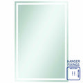 SS1590HN Rectangle Mirror with Sandblasted Border