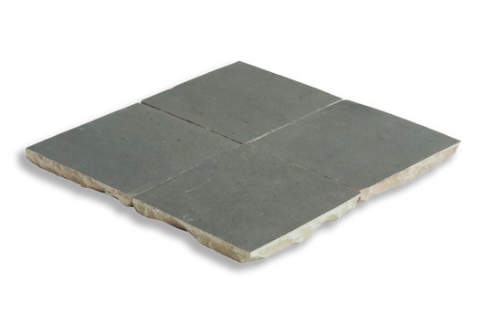 Medina Storm Grey Moroccan Zellige Square Tile
