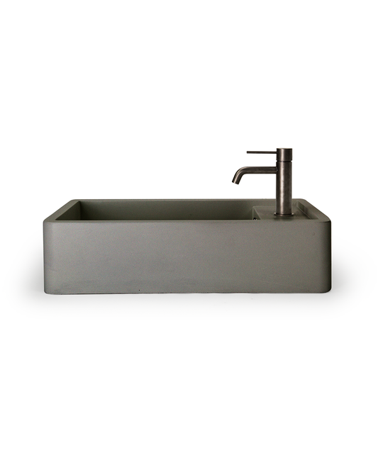 Shelf 02 Basin (Mid Tone Grey)