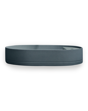 Nood Co Shelf Oval Basin (Copan Blue)
