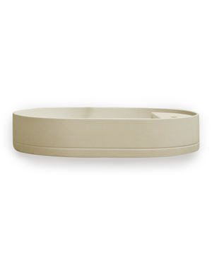 Nood Co Shelf Oval Basin (Custard)
