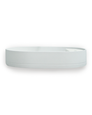 Nood Co Shelf Oval Basin (Ivory)