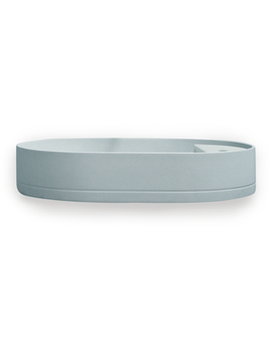 Nood Co Shelf Oval Basin (Powder Blue)