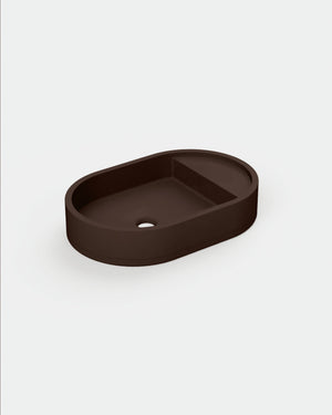 Nood Co Shelf Oval Basin (Slate)