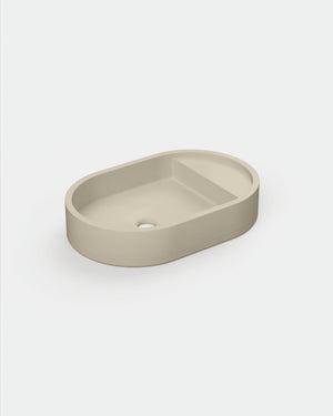 Nood Co Shelf Oval Basin (Wheat)