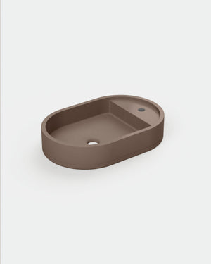 Nood Co Shelf Oval Basin (Paperbark)
