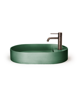 Nood Co Shelf Oval Basin (Teal)