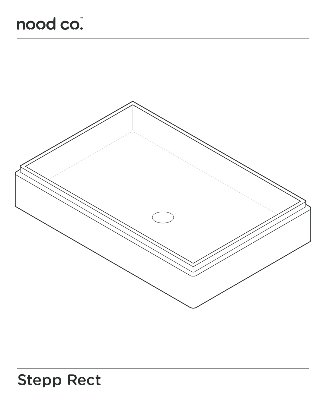 Stepp Rectangle Basin (Custard)