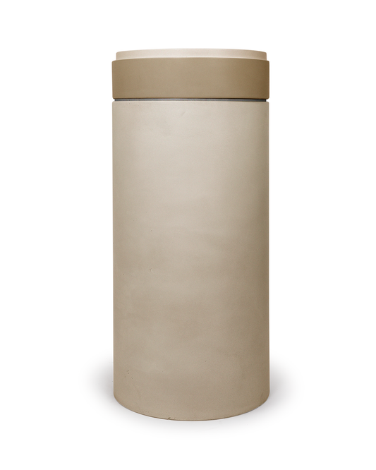 Cylinder - Stepp Circle Basin (Custard)