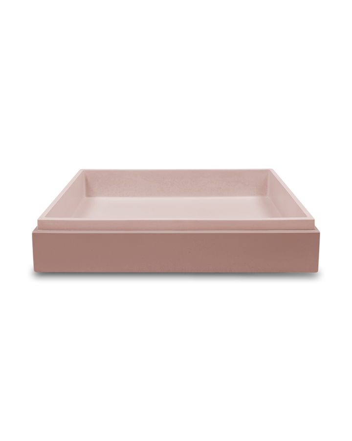 Stepp Rectangle Basin (Blush Pink)