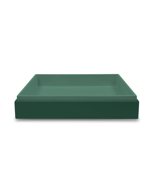 Stepp Rectangle Basin (Teal)
