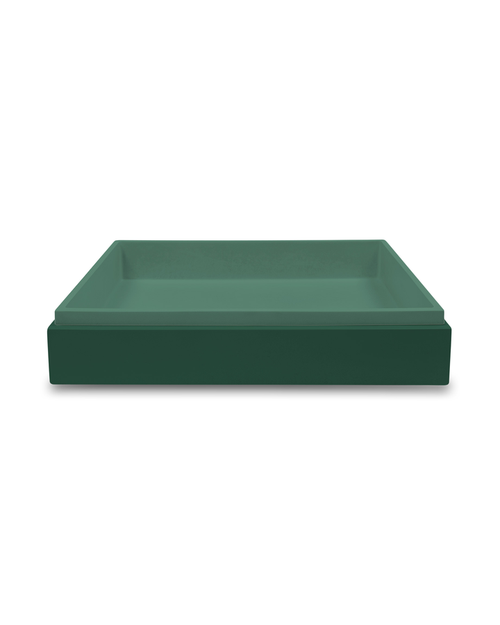Stepp Rectangle Basin (Teal)