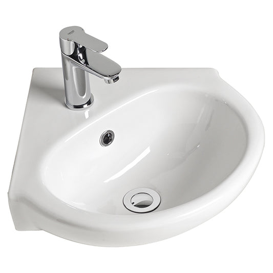 Studio Corner Wall Basin with Fixing Kit