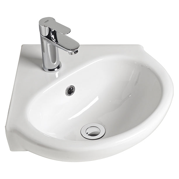 Studio Corner Wall Basin with Fixing Kit