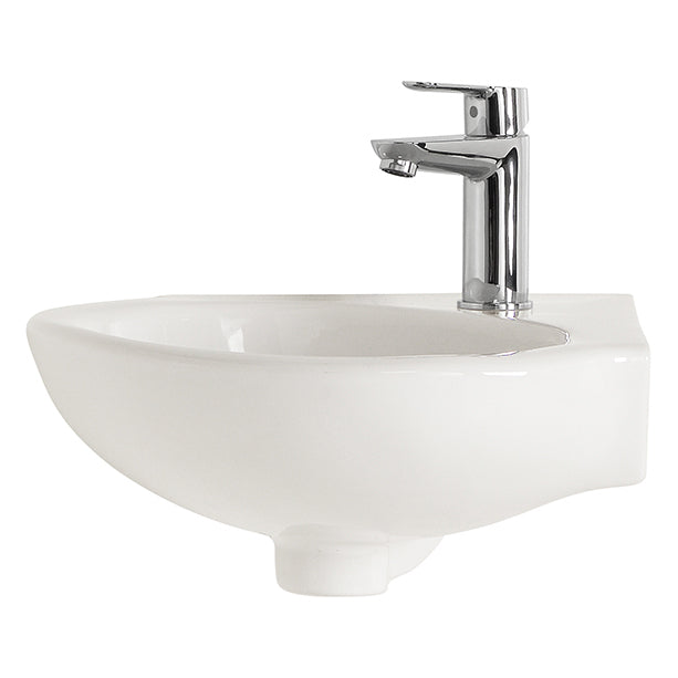 Studio Corner Wall Basin with Fixing Kit