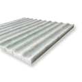 Tamarama Verdi Cristallo Natural Stone Concave Flute Mosaic Tile